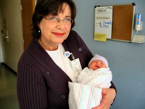 Holding Darla Wright 1