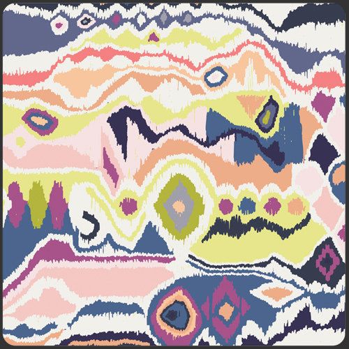 ikat changing pad cover